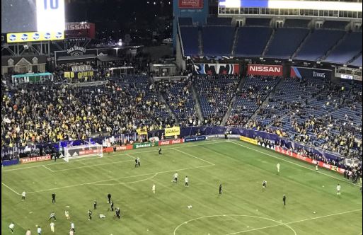 Ever been to a MLS Soccer match?  Monica got to experience one for the first time!