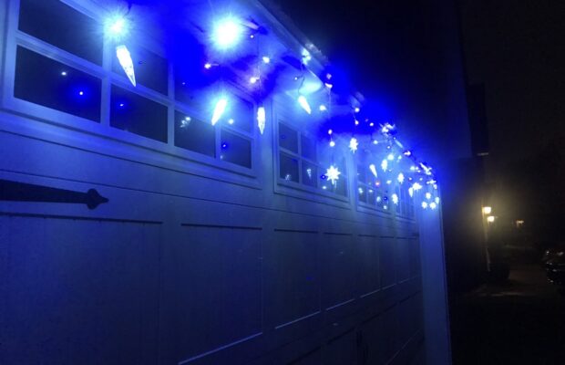 Christmas lights at my house