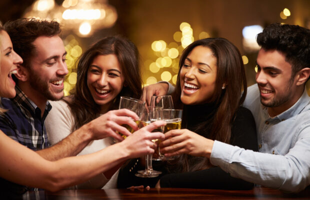 Booze literally brings us closer together! Booze literally brings us closer together!