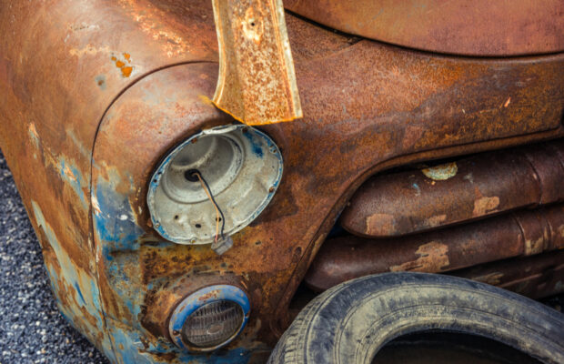 New vehicles getting that rusty “vintage” look