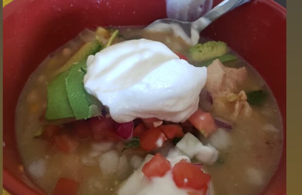 Low Calorie White Chicken Chili