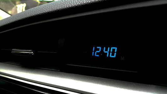 Honda clocks are stuck in the past