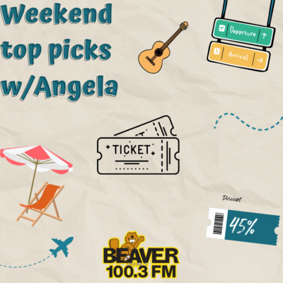 Weekend Top Picks W/Angela (Audio)