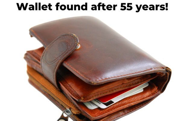 This woman lost her wallet in 1968