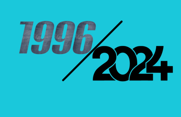 What does 1996 and 2024 have in common?